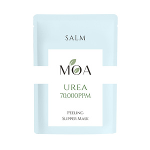 ถุงเท้ามาส์กเท้า SALM MOA แบบไม่ถักทอ ขจัดเซลล์ผิวที่ตายแล้ว กำจัดหนังด้าน ซ่อมแซมส้นเท้าแตกแห้ง บำรุงผิวชุ่มชื้นด้วยยูเรียและน้ำมันทีทรี - Product Image 3