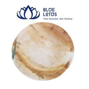 BEST SELLER Assiettes jetables biodégradables en feuilles de palmier de haute qualité, 10 pouces, lot de 50, vaisselle écologique - Product Image 1