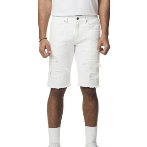 Shorts en jean pour hommes, tendance, séchage rapide, grande taille, respirants, en coton, dernière collection - Product Image 2