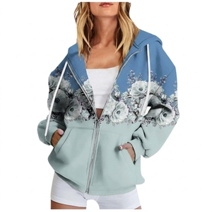 Sudaderas con Capucha Personalizadas para Mujer, Tejidas por Sublimación, Ecológicas, de Secado Rápido, Transpirables, de Alta Calidad, Colores y Tallas Personalizables - Product Image 2
