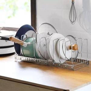 Étagère de rangement murale en fer durable à double niveau, personnalisable, pour cuisine commerciale - Organisation polyvalente pour comptoir - Product Image 2