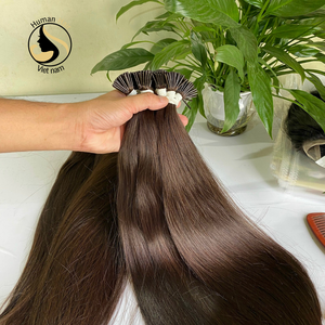 Meilleur Vente Birmans Première Cheveux 100% Cuticules Alignés Double Drawn Kératine JE Pointe Extensions de Cheveux Humains - Product Image 2