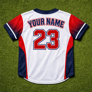 Camiseta de Béisbol Personalizada, Sublimada, para Equipos y Ligas, de Secado Rápido, Transpirable, 100% Poliéster, con Nombre del Jugador Bordado - Product Image 2