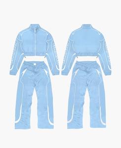 Survêtement imperméable et coupe-vent personnalisé pour femme 2026 – Haute qualité, zippé, rayé, respirant – OEM - Product Image 6