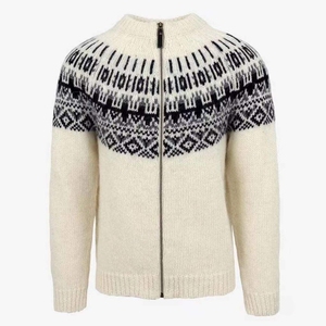 Solid Color <b>Men</b> Knitted <b>Sweater</b> Autumn Winter Knitwear Long Sleeve <b>Turtleneck</b> Zipper Neck Male Pullover Sweatshirt Outerwear - Product Image 1