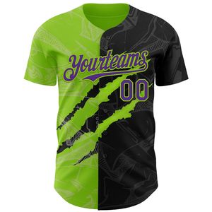 Maillot de baseball personnalisé antibactérien, entièrement brodé, avec logo d'équipe, 100% coton biologique, col en V - Product Image 4