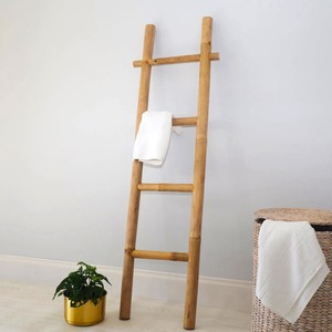Cheap price bamboo <b>ladders</b> crafted by hand multipurpose <b>ladder</b> for room decor & clothes organizer - Product Image 4