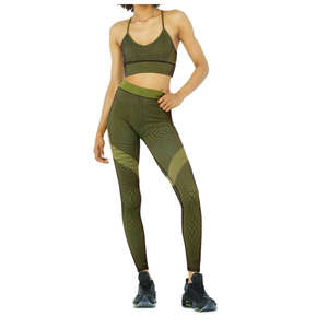 Conjunto de Yoga para Mujer, Diseño OEM, Precio al por Mayor, Sólido, Transpirable, Sostenible, Ropa Deportiva de Alta Calidad, Ecológica, Talla Grande, 2 Piezas - Product Image 1