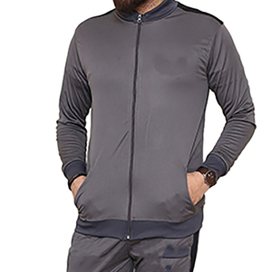 Nouveau Survêtement Homme Écologique Coupe-Vent 2-en-1 en Polyester/Coton Style Moderne Manches Longues Tenue de Sport Séchage Rapide - Product Image 4