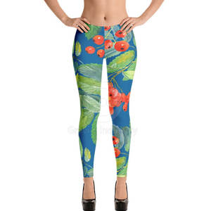 Leggings pour femmes au design tendance, taille élastique, respirants, légers, vente en gros - Product Image 3