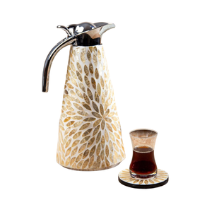 Jarra térmica de nácar de primera calidad para servir, decoración Eid Mubarak, elegante, para bebidas frías y calientes, venta al por mayor - Product Image 2