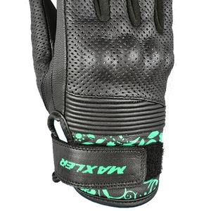 Diseño personalizado guantes de carreras de dedo completo para los hombres pantalla táctil guantes de cuero de la motocicleta protección de los nudillos para la moto - Product Image 6