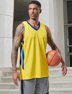 Camiseta reversible de baloncesto, uniforme deportivo de malla para equipo de baloncesto, camiseta sin mangas lisa para entrenamiento y práctica, doble atlética. - Product Image 2