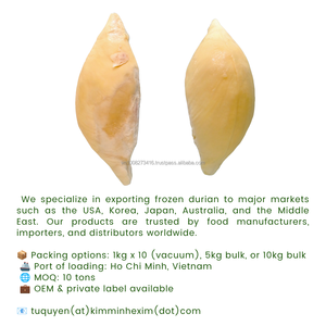 Durian Congelado IQF de Vietnam, Variedades Mong Thong y RI6, con Sabor Dulce y Fresco - Product Image 2