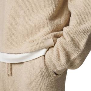 Polo de Manga Larga de Punto Bouclé, Suave y Cómodo, Ideal para Uso Casual y Ajuste Confortable - Product Image 5