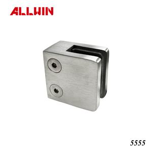 Abrazadera de balaustrada de vidrio cuadrada de acero inoxidable 5050 con sistemas de medición de pulgadas y métricas - Product Image 2