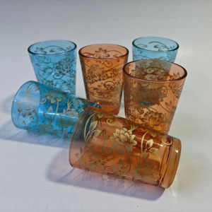 Verres à thé marocains en gros Services élégants à café et à thé - Product Image 1