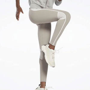 Custom High Waist Ruched Elastic Waist Knitted Tight Yoga Pants High Quality Solid <b>Seamless</b> <b>Leggings</b> Women - Product Image 3