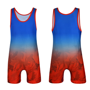 Combinaisons de lutte unisexes personnalisées par sublimation, grandes tailles, fabriquées au Pakistan, haute qualité, respirantes, antibactériennes, extensibles dans quatre directions - Product Image 4