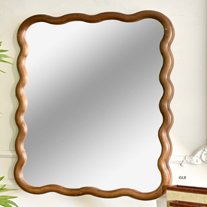 Metal Wall Mirror Framed Modern Wedding Bathroom Vanity Mirror Home <b>Decoration</b> for Living Room - Product Image 4