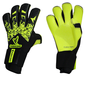 Gants de gardien de but unisexes antidérapants professionnels taille 5-10, gants de football en caoutchouc latex épaissi résistant à l'usure pour enfants - Product Image 1