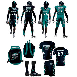 Uniforme de Fútbol Americano de Último Diseño y Estilo Nuevo, Precio al por Mayor - Product Image 1