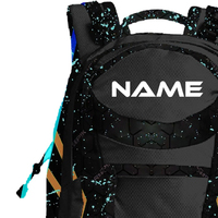 Sac à dos tactique Oxford personnalisé en polyester avec fermeture éclair, imperméable, capacité 25L, motif camouflage pour la lutte et le basketball