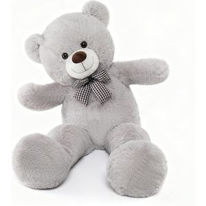 Orsacchiotto Gigante Classico Grigio di 4 Piedi (47 Pollici), Peluche Perfetto per Fidanzate, Bambini e Decorazioni - Product Image 2