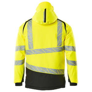 Chaqueta de Seguridad Reflectante de Alta Visibilidad OEM, Transpirable, Impermeable, Resistente al Viento, Certificada CE, Ropa de Trabajo para Adultos - Product Image 2