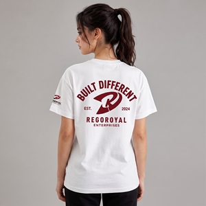 T-shirt imprimé confortable pour femme, style streetwear tendance, tissu doux et respirant, motif en relief - Product Image 2