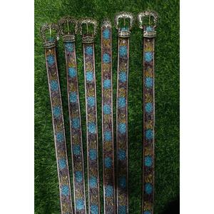 Cinturones de Cuero Más Vendidos, Diseños Bordados Personalizados, Resistentes al Agua, Estilo Vintage, Cinturones y Accesorios para Hombre - Product Image 2