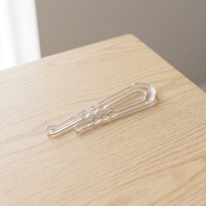 AA0156 Plastic T-Shirt <b>clip</b> | Plastic T-Shirt <b>Clip</b> Injection Molded Industrial Use Transparent U-Shaped <b>Hook</b> - Product Image 5
