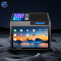 Terminal de paiement professionnel Android Z100 POS avec caisse enregistreuse à double affichage Imprimante intégrée Paiement NFC Impression à grande vitesse