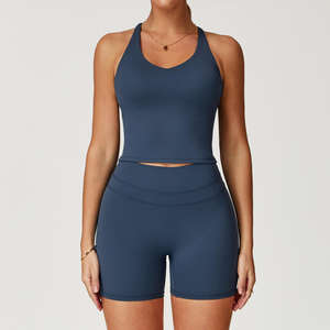 Leggings de yoga pour femmes de qualité supérieure, en spandex sans couture, doublés de polaire, taille haute, séchage rapide, respirants, résistants aux déchirures, pour la salle de sport - Product Image 2