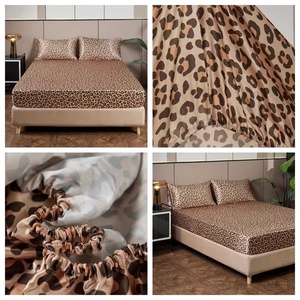 Sábana Plana Moderna con Estampado de Leopardo, 100% Poliéster, Lavable, para el Hogar, para Adultos, Uso en Todas las Estaciones - Product Image 5