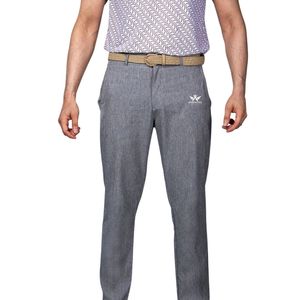 <b>Men</b> Golf <b>Trousers</b> Slim Fit <b>Stretch</b> Pants Breathable Quick Dry Performance Sportswear <b>for</b> Golf Training Outdoor Exercise - Product Image 1
