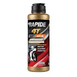 Huile moteur Rapide 4T SAE 20W-50, mélange synthétique, huile pour moto 4 temps, lubrifiant automobile API SN JASO MA MA2 |   Zinc pur - Product Image 1