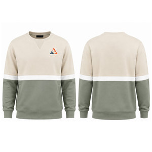 เสื้อสเวตเชิ้ตผู้ชาย คอกลม แขนยาว อุ่นสบาย สวมใส่ได้ทุกวัน สไตล์ลำลองทันสมัย สตรีทแวร์ ออกแบบเองได้ ผลิตจากโรงงาน - Product Image 1
