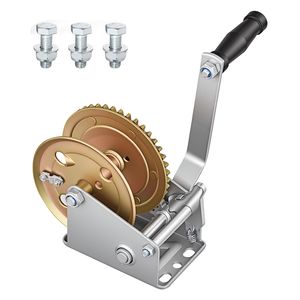 Manivela para Barco de 1600 Libras, Resistente, Manual, Portátil, de Doble Acción con Relación de Engranajes 4:1, Fácil Instalación - Product Image 1