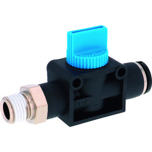 Válvula de Cierre Manual para Compresor, Interruptor de Aire, Conexión Rápida, Válvula de Control de Fluidos Roscada para Equipos Industriales - Product Image 1