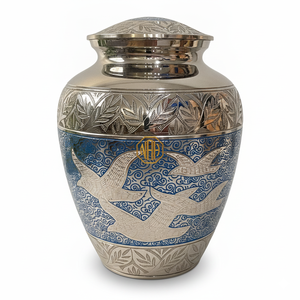 Pearl Black Brass Cremation Urn for Human Ashes Adult Memorial Urn Factory Direct Supplier Bulk Export - Product Image 5