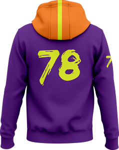 Sudadera con Cremallera Demonz Rvoboyz para Hombre, Estampado por Sublimación, Estilo Hip Hop, Felpa de Poliéster/Algodón, Secado Rápido, Transpirable, Corte Regular - Product Image 6