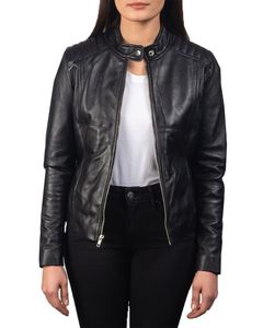 Blousons en cuir marron pour hommes, haut de gamme, à capuche, décontractés, hiver, couleur unie, respirants, fermeture éclair intégrale, personnalisables, OEM, vente en gros - Product Image 1