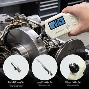 Medidor de Vibración Digital Portátil de Alta Precisión, Acelerómetro Piezoeléctrico para Maquinaria Rotativa, Probador de Vibración Industrial - Product Image 4