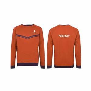 Pull vintage personnalisé à manches longues, anti-rétrécissement, haute qualité, style hip-hop, coupe-vent, sweat-shirt avec logo personnalisé - Product Image 1