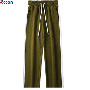 2026 Low Price Unique Style Men Trouser Online Sale <b>Comfortable</b> Summer Straight Loose Wide-leg Trouser for Men's Best Price - Product Image 5
