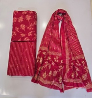 Tela de Algodón Puro Estampada 60×60 |   Ancho de 44 Pulgadas |   Lote de 5 Metros Superior + 5 Metros Inferior |   Tela de algodón suave y transpirable para vestidos