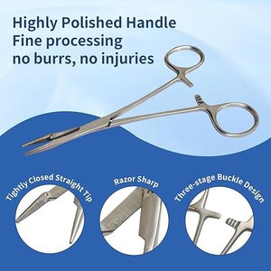 Tijeras Quirúrgicas Mayo Certificadas CE ISO13485, Tijeras de Disección Médicas de Acero Inoxidable para Suministros Hospitalarios, Uso ORL - Product Image 2