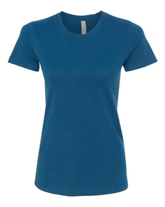 Camiseta de Manga Corta con Cuello Redondo de Color Sólido 100% de Alta Calidad para Mujer, Camiseta de Algodón Lisa para Mujer, Camiseta Informal para Mujer - Product Image 4