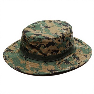 Best Jungle Camouflage Bonnie Hat Outdoor & Indoor Adjustable Durable Unisex Tactical Safety Hat for <b>Hiking</b> Fishing - Product Image 2